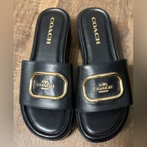 Coach Platform Sandals, size 7